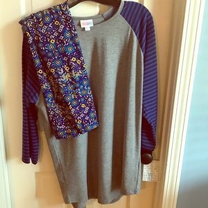 Lularoe Randy XL and Leggings OS